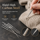 🧶 50% korting! Handnaainaalden met gekartelde kop – herstelt trekjes in breisels, verbergt losse lussen & 25 stuks. Koolstofstaal – voor een onzichtbare afwerking! ✨🪡
