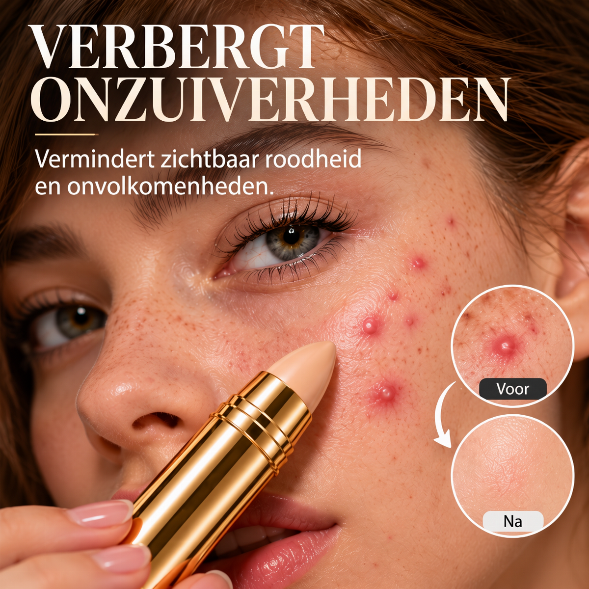 ✨ 50% korting! Naadloze concealer & contourstift – dekt vlekken, verfrist donkere kringen & 3 natuurlijke tinten. Romige textuur, compact & draagbaar – 1 stift, 3 functies! 💄🎯