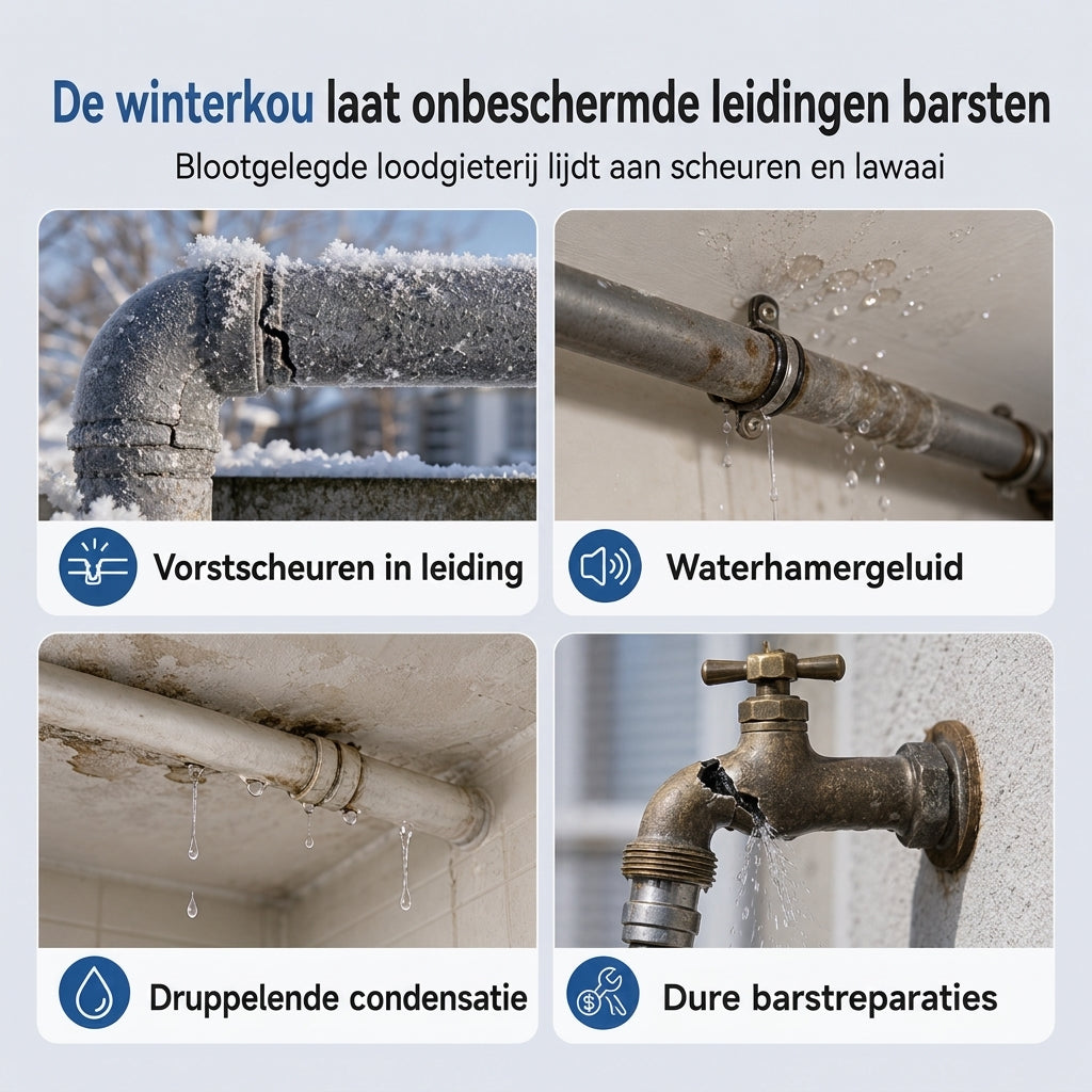 ❄️ 50% korting! Zelfklevende leidingisolatie – dichte schuimwrap, voorkomt bevriezing & barsten. Eenvoudig aan te brengen in 4 stappen – 7 kleuren! ✨🔧