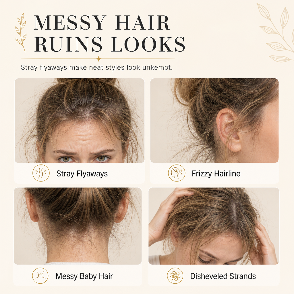 ✨ 50% korting! Styling stick tegen pluizig haar – temt losse haartjes in seconden, langdurige fixatie & voedende bijenwas. 15 g – voor een strakke look de hele dag! 💇‍♀️💪