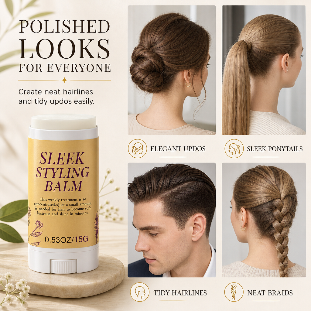 ✨ 50% korting! Styling stick tegen pluizig haar – temt losse haartjes in seconden, langdurige fixatie & voedende bijenwas. 15 g – voor een strakke look de hele dag! 💇‍♀️💪