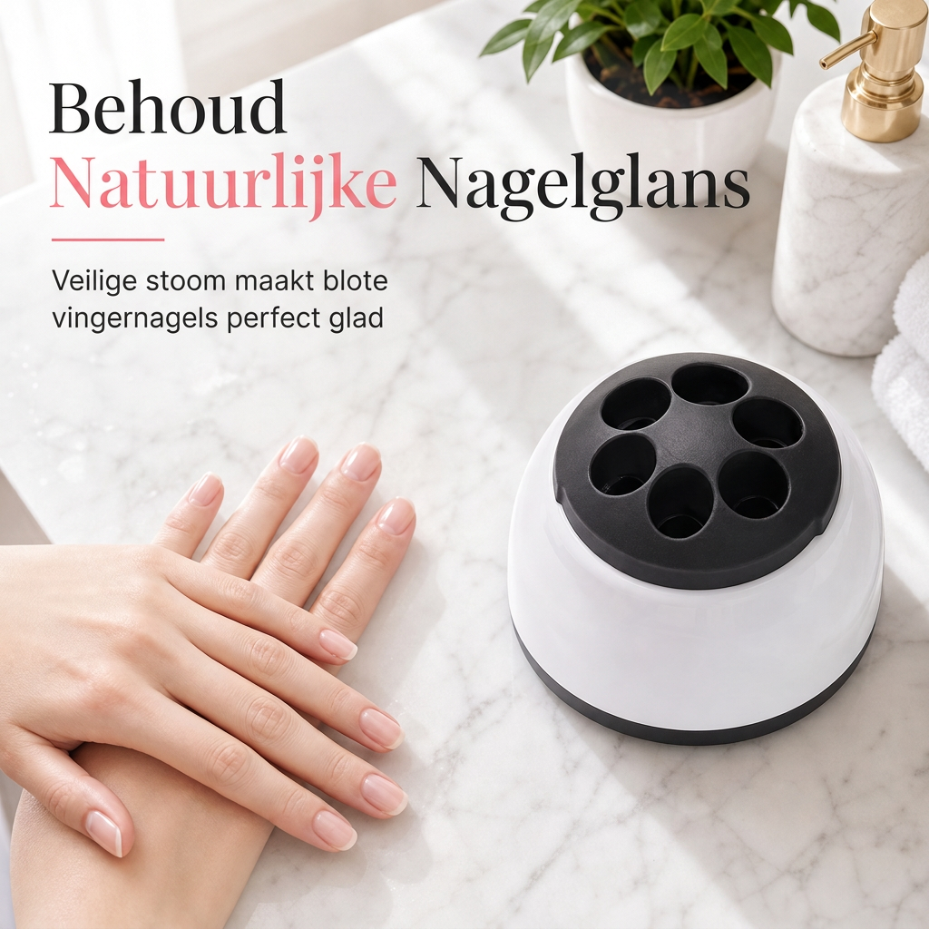💅 50% korting! Elektrische gelnagellak-remover – verwarmt meerdere nagels, instelbare timer & compact tafelmodel. Sneller verwijderen zonder hard schrapen – wit of roze! ✨🔥