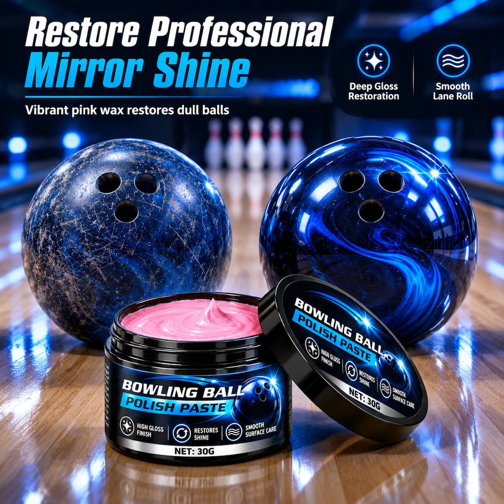 🎳 50% korting! Bowlingbal polijstpasta – verwijdert krassen & oxidatie, herstelt spiegelglans & geschikt voor alle baltypes. 30 g – professioneel resultaat! ✨🔧