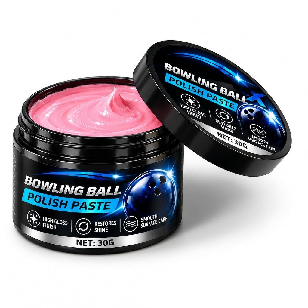 🎳 50% korting! Bowlingbal polijstpasta – verwijdert krassen & oxidatie, herstelt spiegelglans & geschikt voor alle baltypes. 30 g – professioneel resultaat! ✨🔧