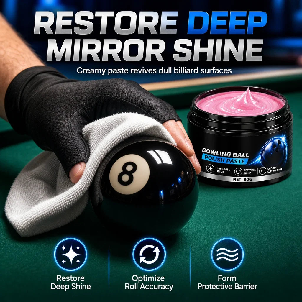 🎳 50% korting! Bowlingbal polijstpasta – verwijdert krassen & oxidatie, herstelt spiegelglans & geschikt voor alle baltypes. 30 g – professioneel resultaat! ✨🔧