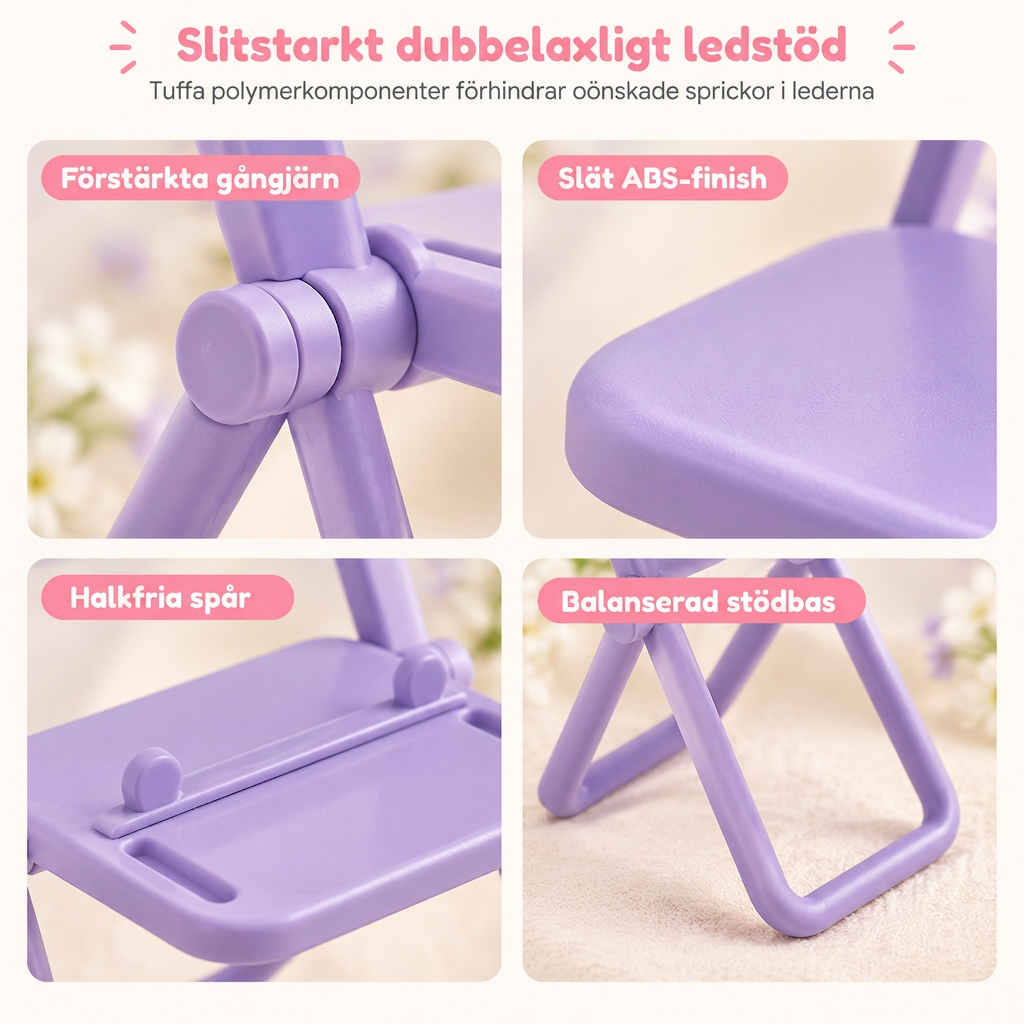 🪑 50% korting! Opvouwbare stoel telefoonhouder – veilige telefoongroef, plat opvouwbaar & past in elke zak. Schattig pasteldesign voor bureau & nachtkastje! ✨📱