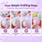 🎨 50% korting! DIY knijpballen set – maak je eigen stressbal met klei & glittervulling, langzame rebound & lek vrij. Creatief speelplezier voor kinderen! ✨🤲