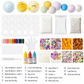 🎨 50% korting! DIY knijpballen set – maak je eigen stressbal met klei & glittervulling, langzame rebound & lek vrij. Creatief speelplezier voor kinderen! ✨🤲