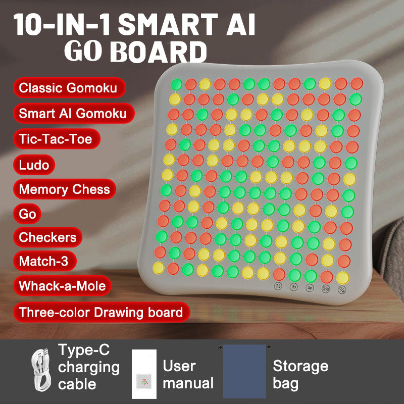 🎯 50% korting! Slim AI Go-bord – begeleide training, multi-level moeilijkheidsgraad, interactief LED-display & draagbaar. Voor beginners & experts! ✨🧠