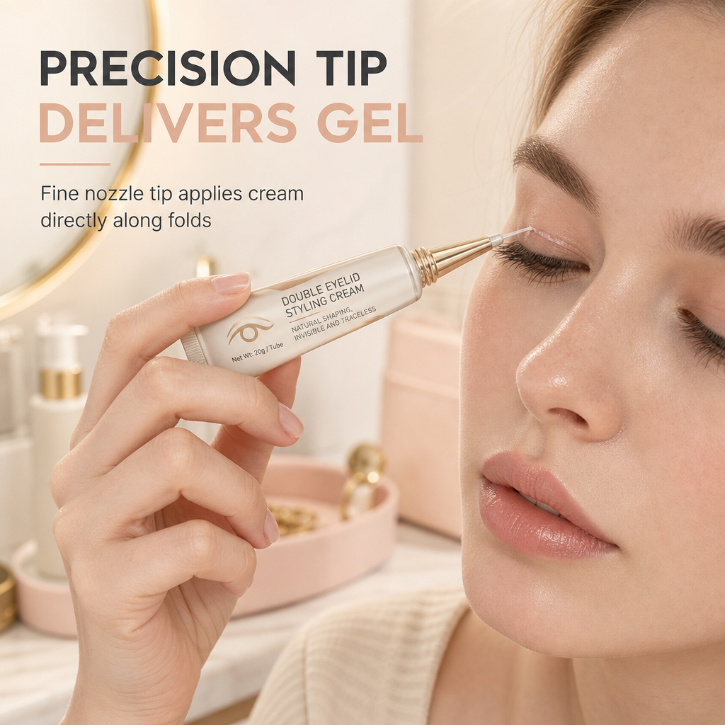 👁️ 50% korting! Double eyelid styling crème – onzichtbare matte finish, precisietip & symmetrische ogen de hele dag. Natuurlijk resultaat zonder tape! ✨💫