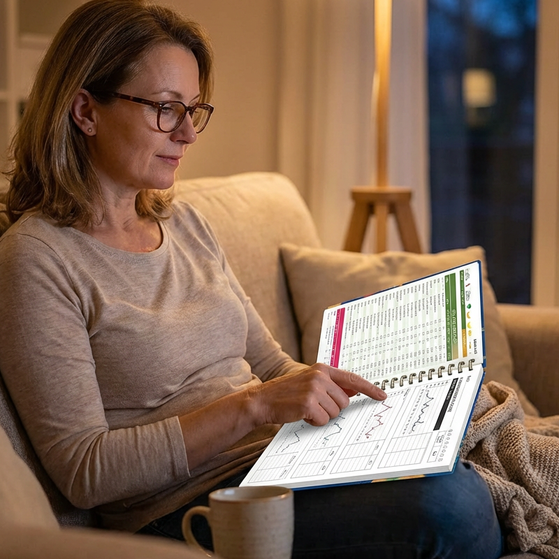 📔 50% korting! Diabetes tracker boek – volg bloedsuiker, maaltijden, insuline & slaap. Inclusief GI-gids & maaltijdplanner – A5, compact & draagbaar! ✨💙