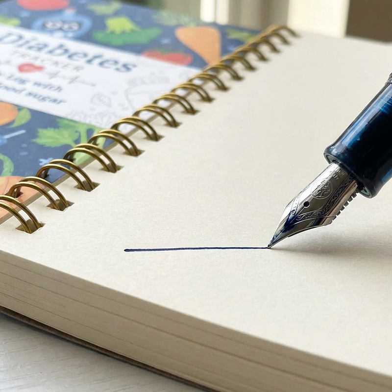 📔 50% korting! Diabetes tracker boek – volg bloedsuiker, maaltijden, insuline & slaap. Inclusief GI-gids & maaltijdplanner – A5, compact & draagbaar! ✨💙
