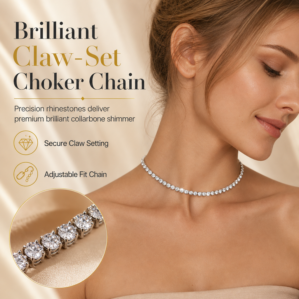 💎 50% korting! Fonkelende strass-choker – lichtreflecterende stenen, flexibele kettingvorm & meerdere uitvoeringen. Glanzend accent voor elke outfit! ✨👑