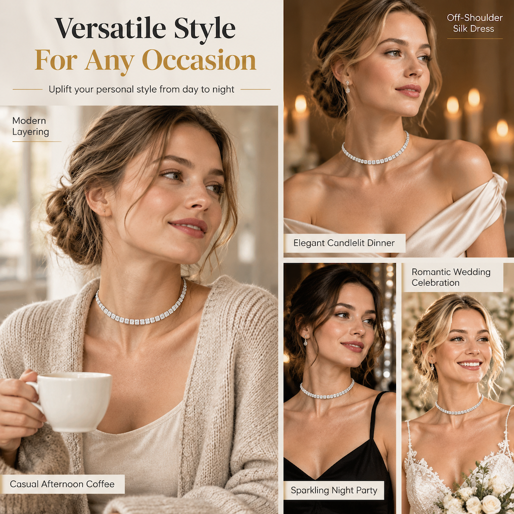 💎 50% korting! Fonkelende strass-choker – lichtreflecterende stenen, flexibele kettingvorm & meerdere uitvoeringen. Glanzend accent voor elke outfit! ✨👑