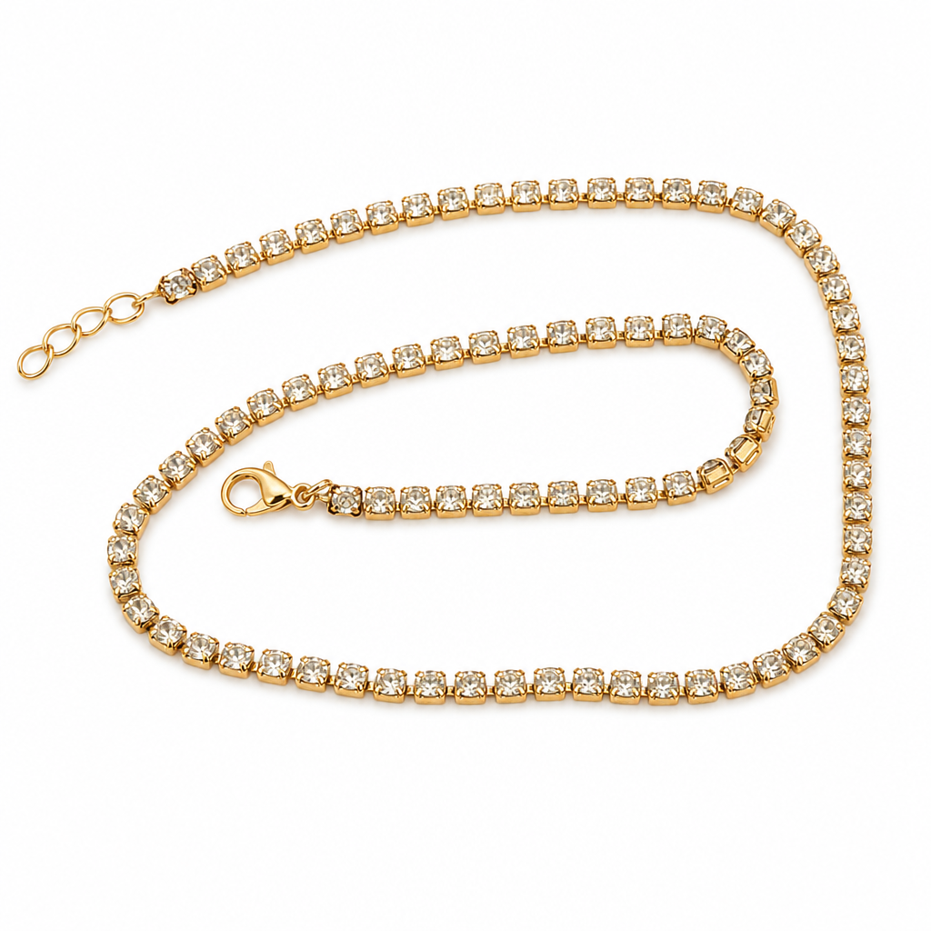 💎 50% korting! Fonkelende strass-choker – lichtreflecterende stenen, flexibele kettingvorm & meerdere uitvoeringen. Glanzend accent voor elke outfit! ✨👑