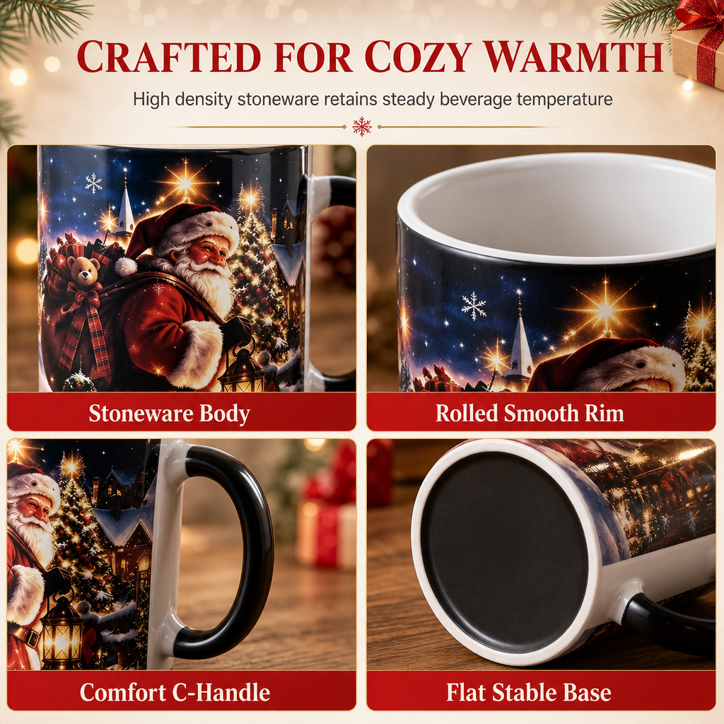 ☕ 50% korting! Magische kerstmok – warmtegevoelig glazuur verandert in kerstlandschap, steengoed & 301-400 ml. Breng kerstsfeer naar je tafel! ✨🎄