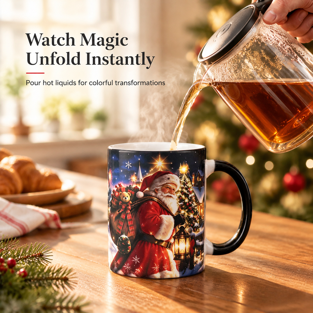 ☕ 50% korting! Magische kerstmok – warmtegevoelig glazuur verandert in kerstlandschap, steengoed & 301-400 ml. Breng kerstsfeer naar je tafel! ✨🎄