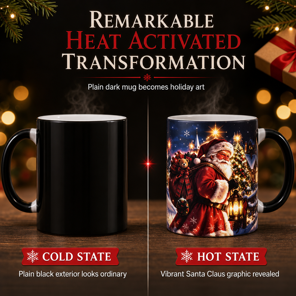 ☕ 50% korting! Magische kerstmok – warmtegevoelig glazuur verandert in kerstlandschap, steengoed & 301-400 ml. Breng kerstsfeer naar je tafel! ✨🎄