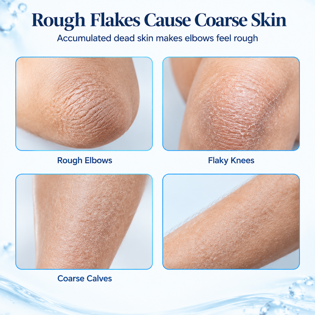 ✨ 50% korting! SVAYSHIIN body scrub gel – verwijdert ruwe, schilferige plekken, milde transparante gel & nauwkeurige gouden spuitmond. 15 ml – voor ellebogen, knieën & armen! 💧🧴