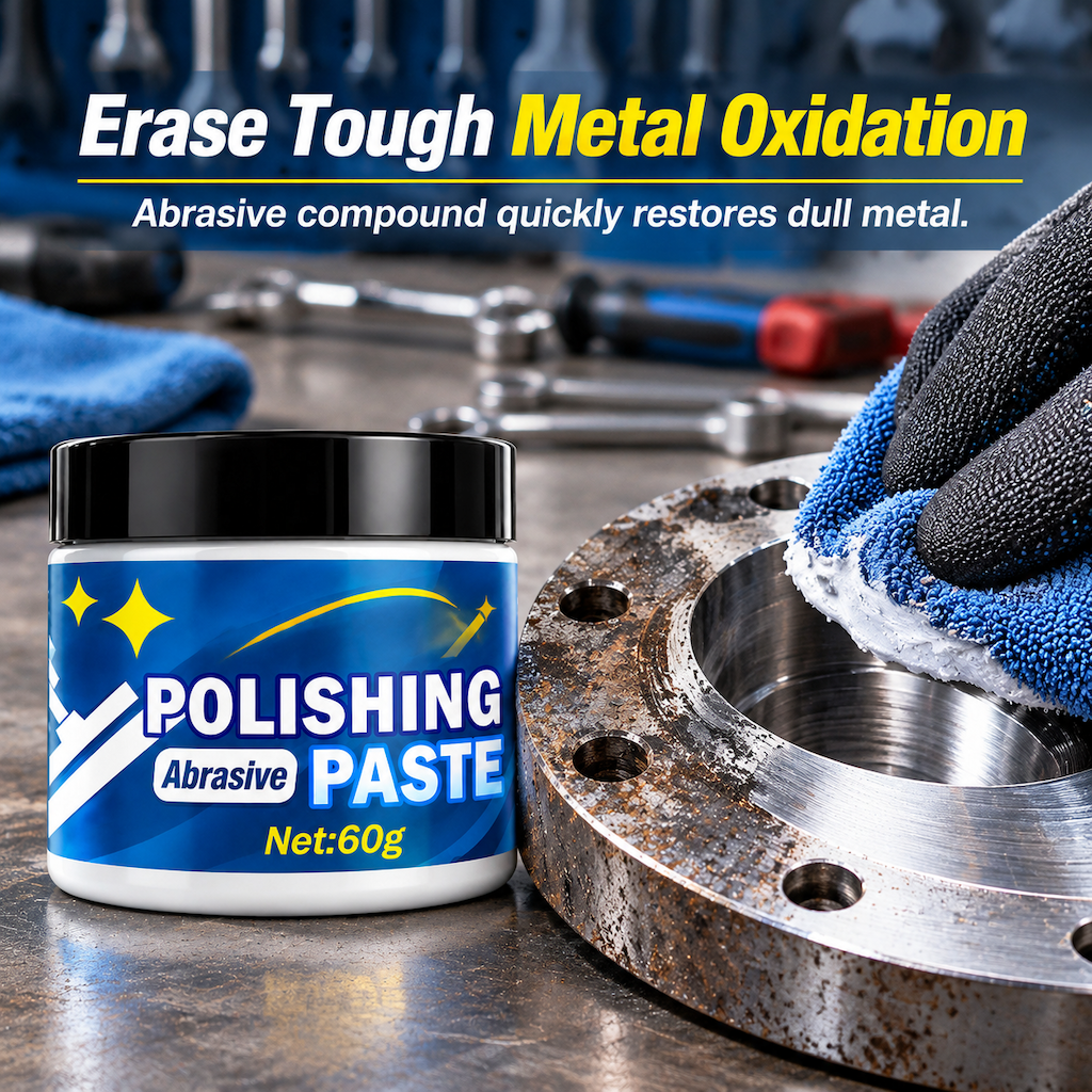✨ 50% korting! KineShineX metaalpolijstpasta – verwijdert oxidatie & krassen, herstelt spiegelglans & beschermt tegen vocht. 60 g – professioneel resultaat voor auto & huis! 🔧💎