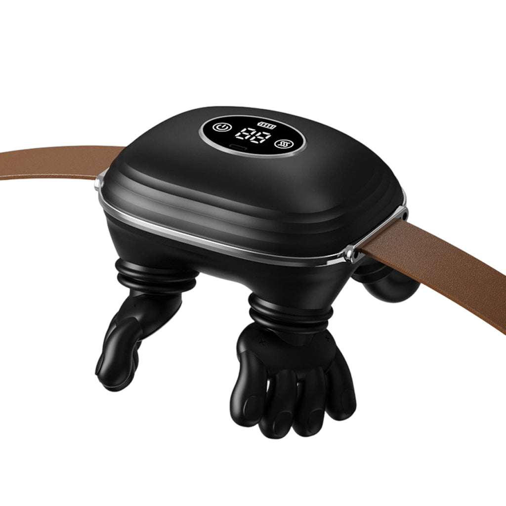 💆 50% korting! Bionische 3D nek- & schoudermassager – 5-vingerige kneedtechniek, dubbele warmtezones & handsfree draagband. 2000 mAh – overal verlichting! ✨💪