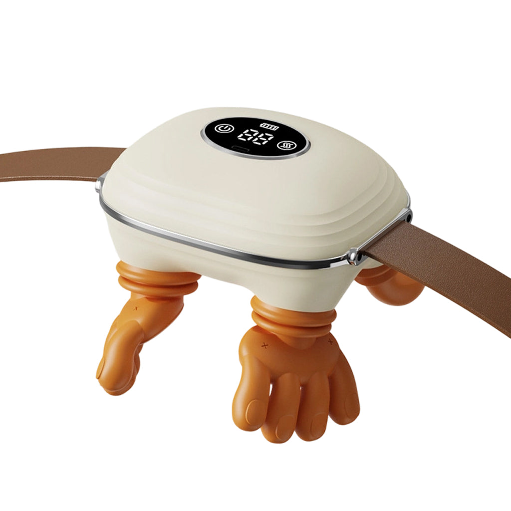 💆 50% korting! Bionische 3D nek- & schoudermassager – 5-vingerige kneedtechniek, dubbele warmtezones & handsfree draagband. 2000 mAh – overal verlichting! ✨💪