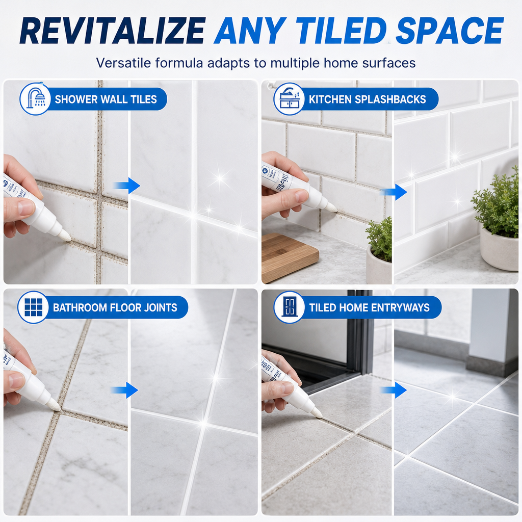 🧱 50% korting! Witte tegelvoeg reparatiestift – verwijdert hardnekkige vlekken, waterdicht & nauwkeurige vezelpunt. Vernieuw badkamer- & keukenvoegen in minuten! ✨🖊️