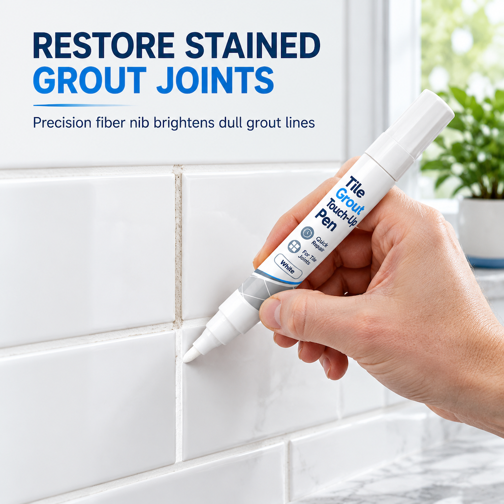 🧱 50% korting! Witte tegelvoeg reparatiestift – verwijdert hardnekkige vlekken, waterdicht & nauwkeurige vezelpunt. Vernieuw badkamer- & keukenvoegen in minuten! ✨🖊️