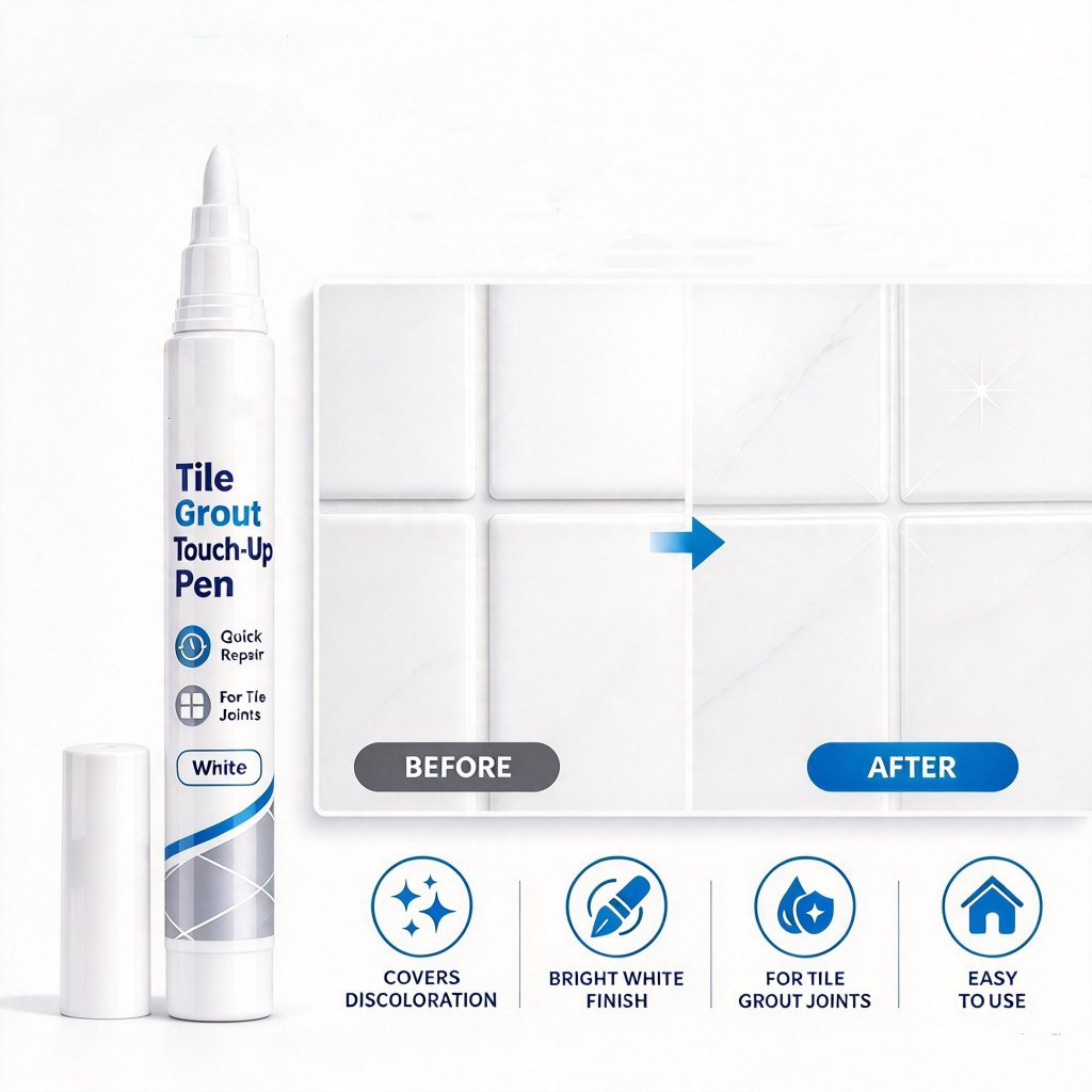 🧱 50% korting! Witte tegelvoeg reparatiestift – verwijdert hardnekkige vlekken, waterdicht & nauwkeurige vezelpunt. Vernieuw badkamer- & keukenvoegen in minuten! ✨🖊️