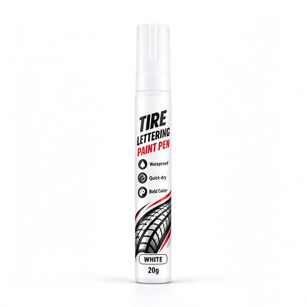 🚗 50% korting! Waterdichte bandenmarker – heldere, dekkende inkt voor bandenletters, veegbestendig & slijtvast. 6 kleuren – upgrade je wielen direct! ✨🖊️