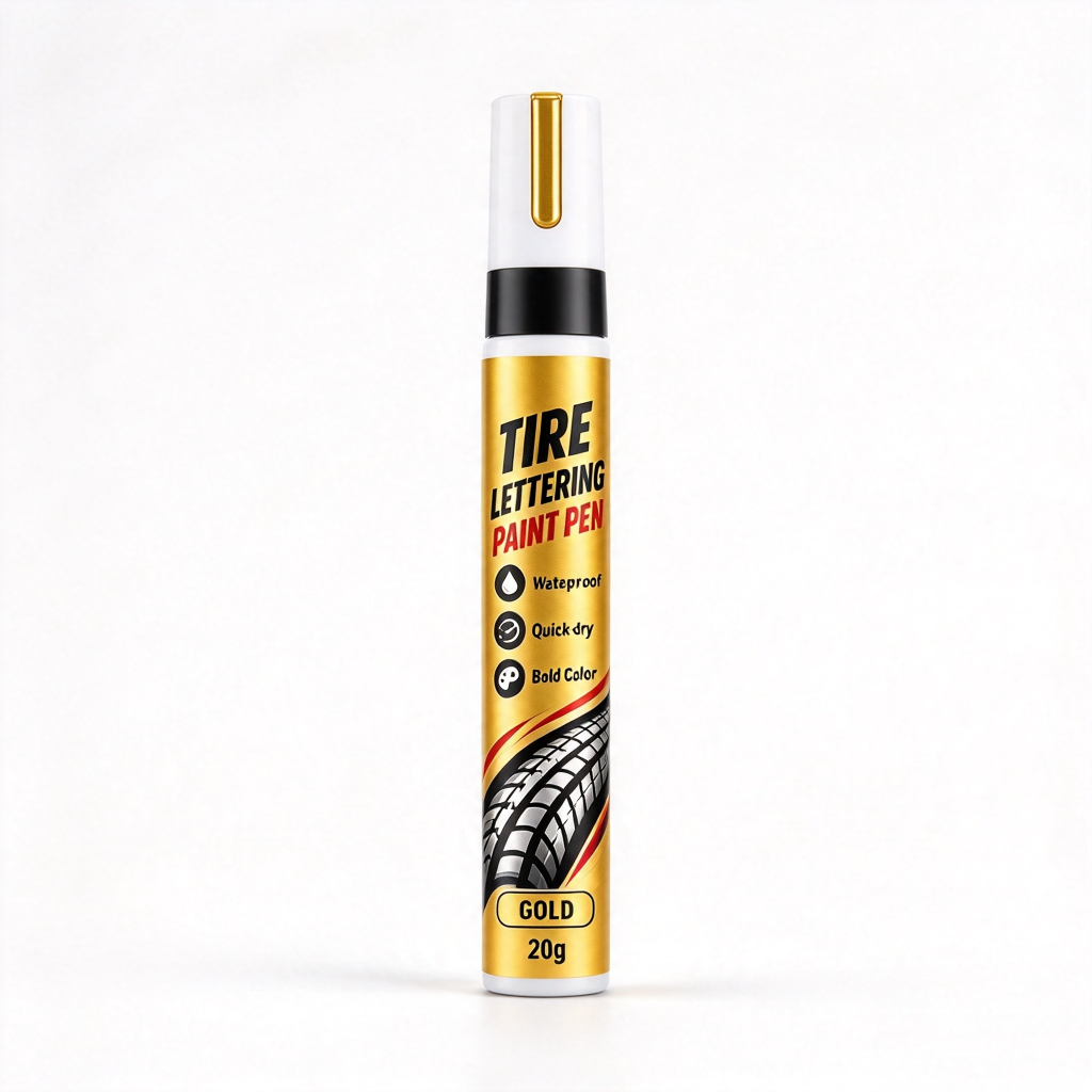 🚗 50% korting! Waterdichte bandenmarker – heldere, dekkende inkt voor bandenletters, veegbestendig & slijtvast. 6 kleuren – upgrade je wielen direct! ✨🖊️