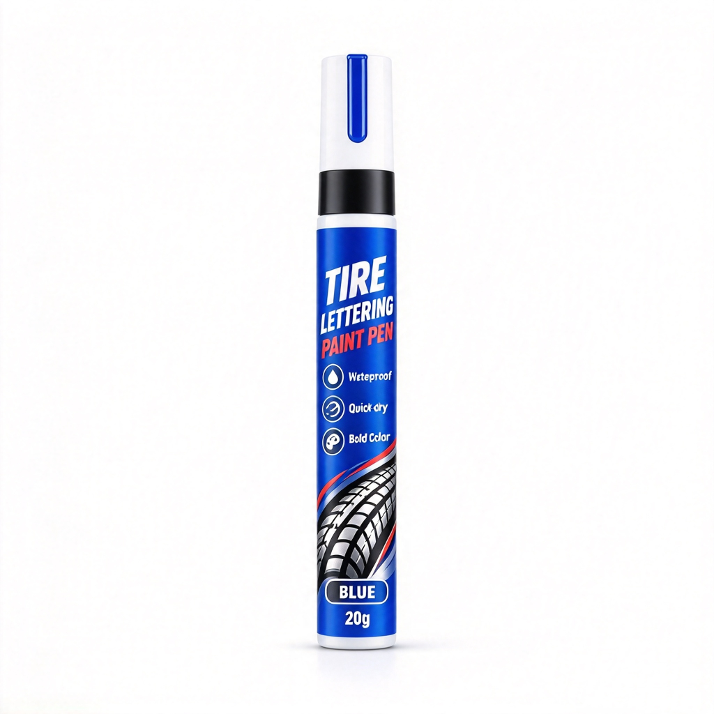 🚗 50% korting! Waterdichte bandenmarker – heldere, dekkende inkt voor bandenletters, veegbestendig & slijtvast. 6 kleuren – upgrade je wielen direct! ✨🖊️