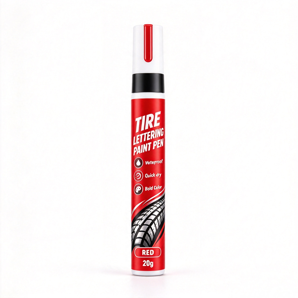🚗 50% korting! Waterdichte bandenmarker – heldere, dekkende inkt voor bandenletters, veegbestendig & slijtvast. 6 kleuren – upgrade je wielen direct! ✨🖊️