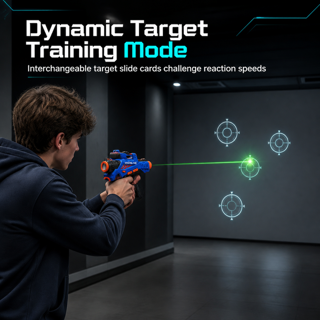 🔫 50% korting! Ultimate laser battle set – LED-indicatoren, geluidseffecten, dynamische doeltraining & teammodus. Actief spelen zonder scherm – voor binnenshuis! ✨🎯
