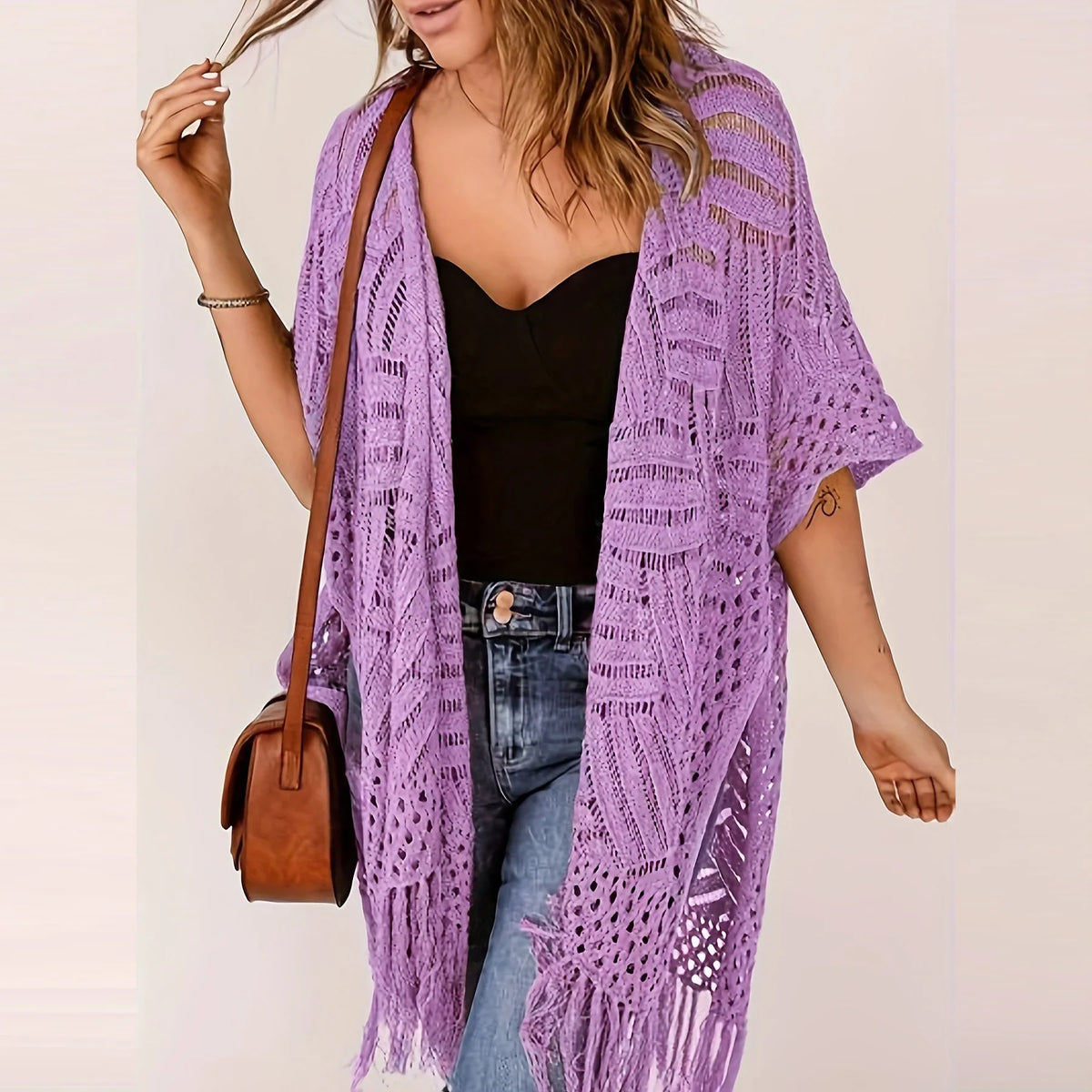 ⏰🌿 Flash Sale! 50% korting – gebreide cover-up, 💗 zacht & stijlvol, 📦 beperkte voorraad – snel bestellen!