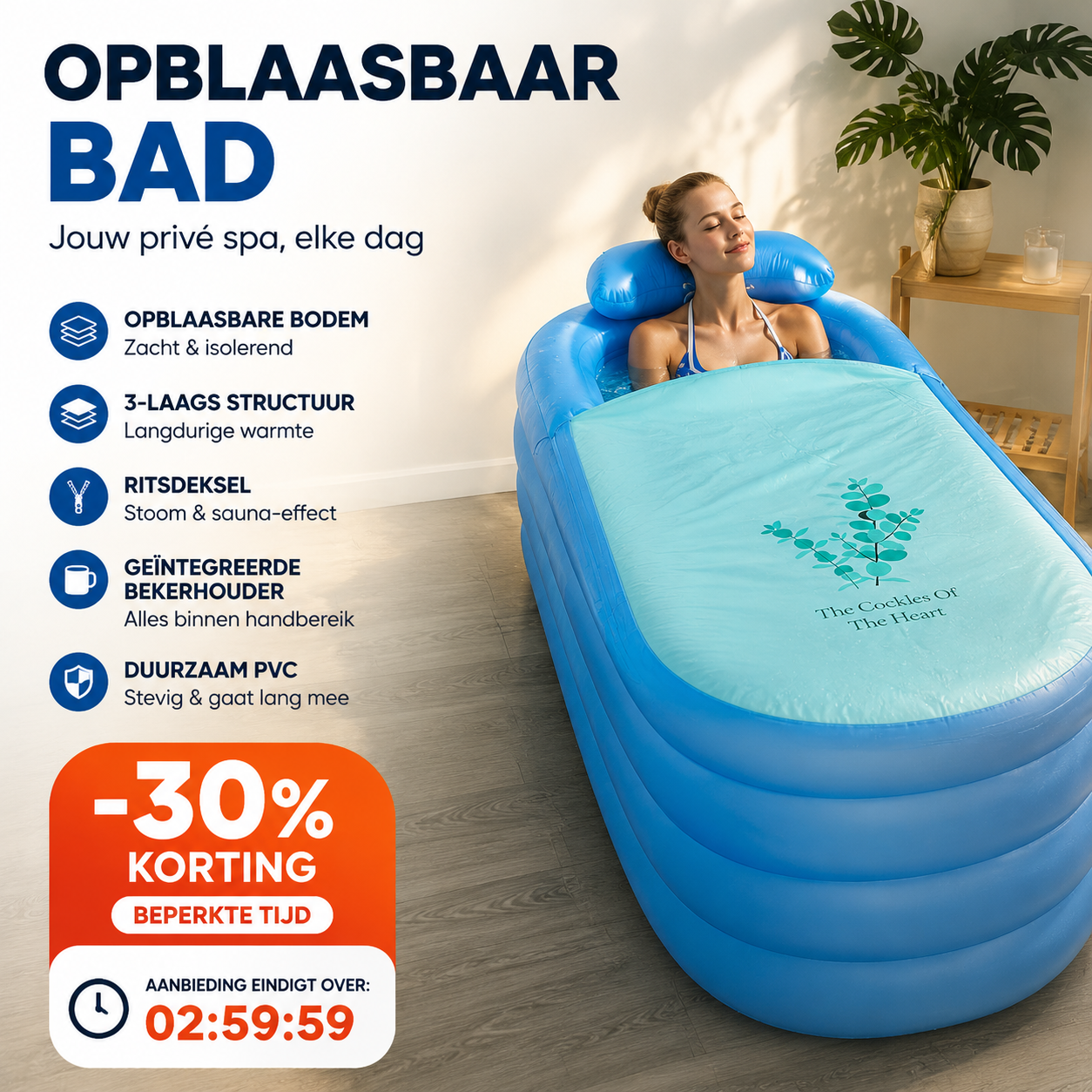 Inflatable Bathtub for Adults