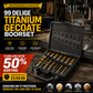 🔥Zeitlich begrenztes Angebot: 50 % RABATT!🔧 Äußerst effizientes Werkzeug, der Favorit erfahrener Handwerker! Factory Outlet – 90-teiliges Set titanbeschichteter Bohrer