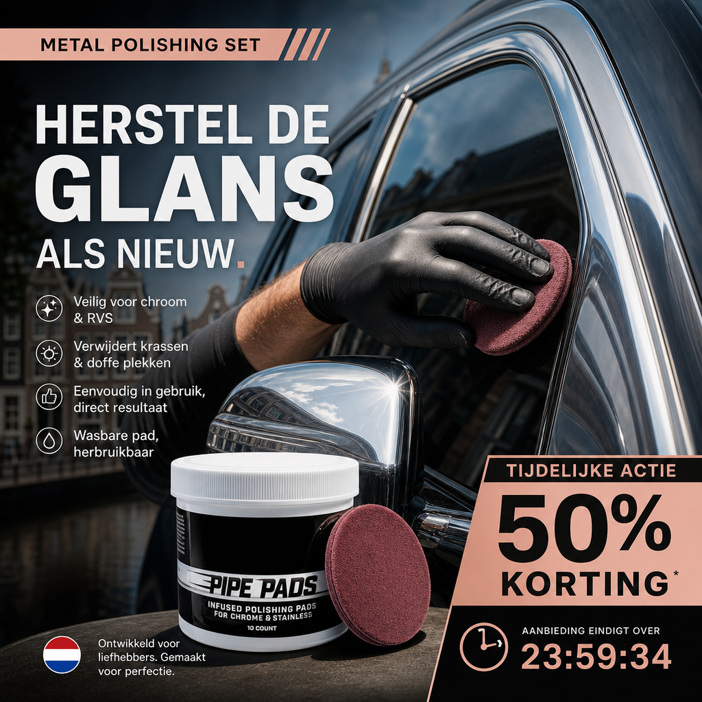 ✨ 50% korting! All-in-one metaalpolijstset – verwijdert roest & aanslag, herstelt glans voor alle metalen. Snel & eenvoudig! 🛡️🔧