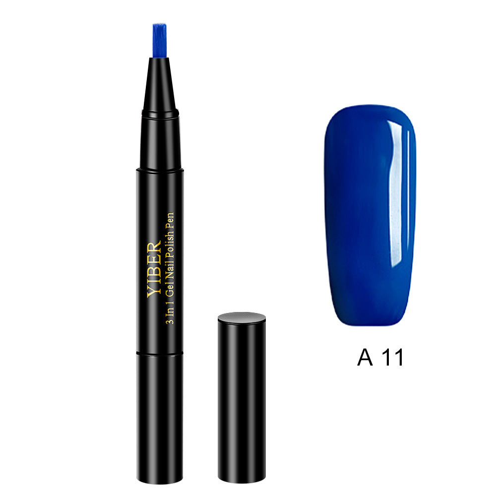 3 in 1 nagel gel pen in één stap