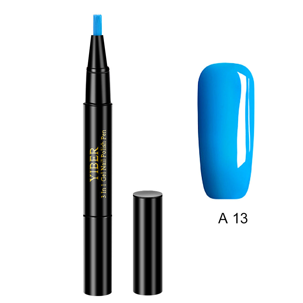 3 in 1 nagel gel pen in één stap