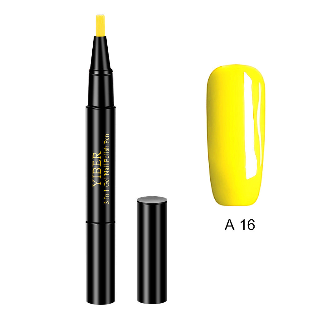 3 in 1 nagel gel pen in één stap