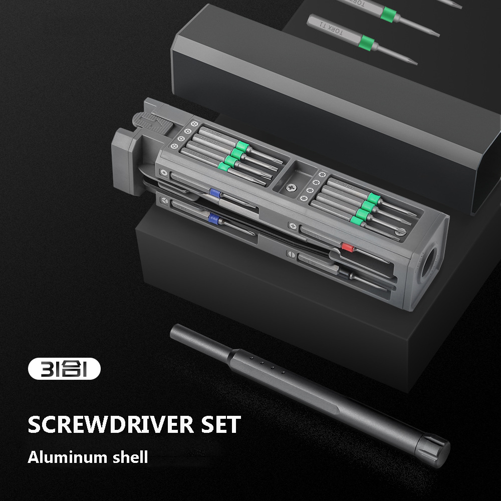 Screwdriver Set Repair Kit™ | 31-in-1 Precisie Gereedschapsset in broekzakformaat