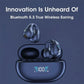 Bluetooth 5.3 waterdichte sporthoofdtelefoon