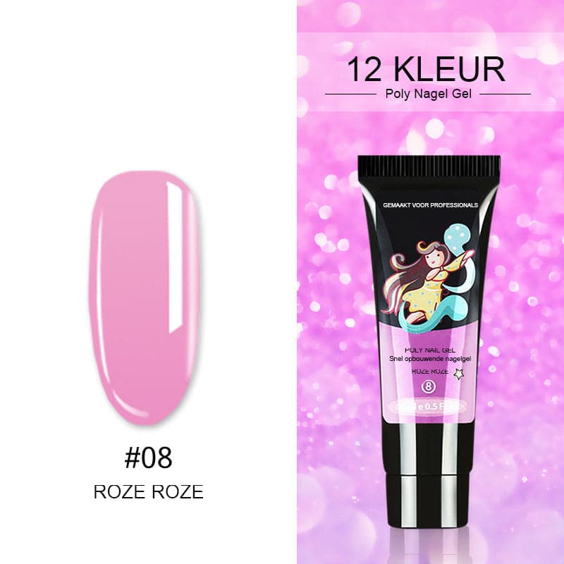 Poly Nail Gel voor Snelle Nagelverlenging