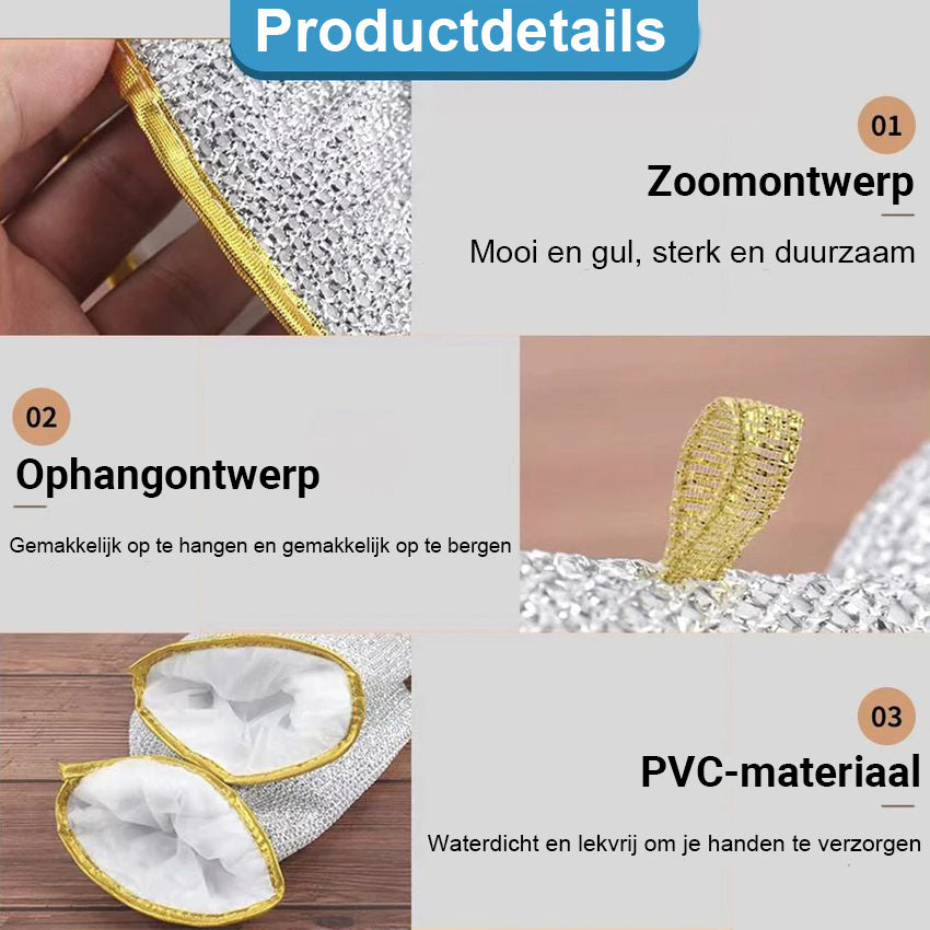 ✨ Beperkte aanbieding ✨-Huishoudelijke Schoonmaakhandschoenen