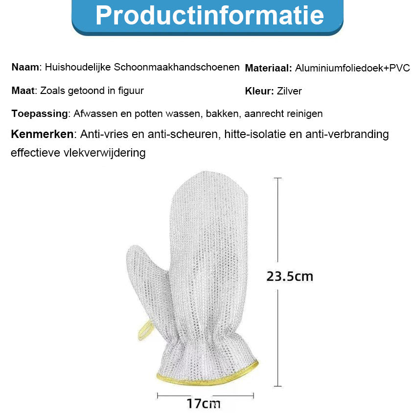 ✨ Beperkte aanbieding ✨-Huishoudelijke Schoonmaakhandschoenen