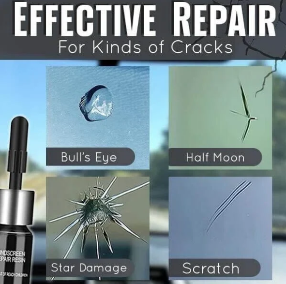 Cracks Gone Glas Reparatieset (Nieuwe formule)