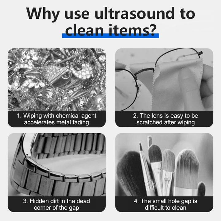 ✨Beperkte aanbieding ✨ Ultrasone reiniger