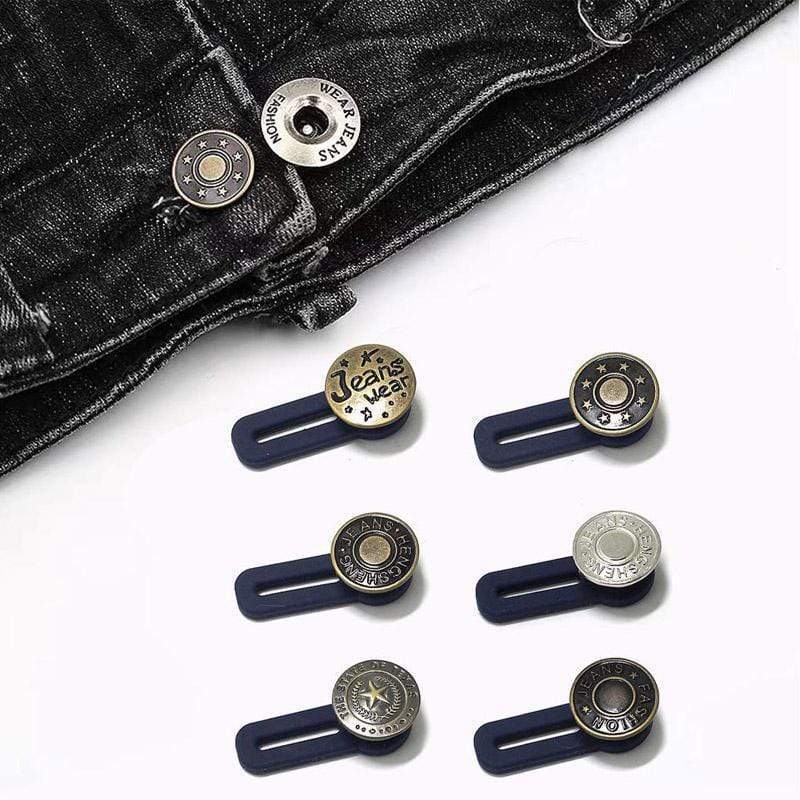 Jeans intrekbare knop