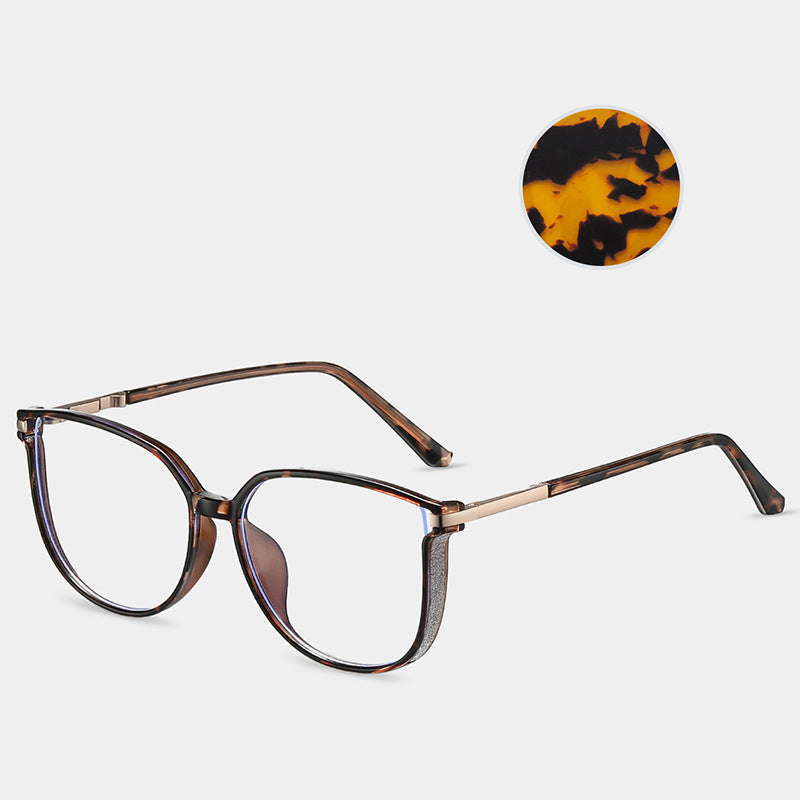 🎁Perfect Cadeau🥳Modieuze groot montuur HD anti-blauw licht bril👓